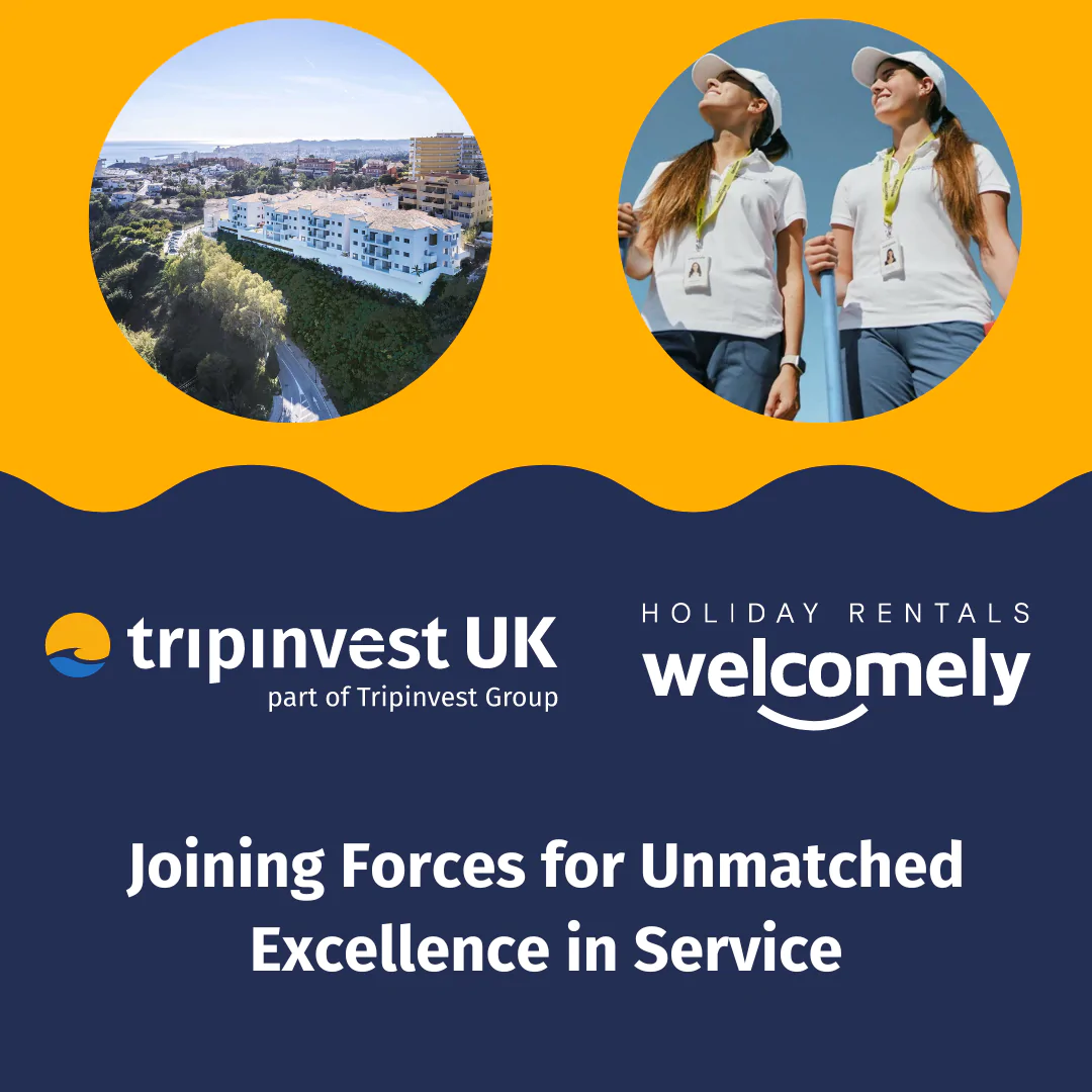 Tripinvest UK and Welcomely Holiday Rentals Join Forces for Comprehensive Property Buying and Rental Management Services